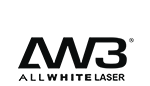 All White Laser Logo